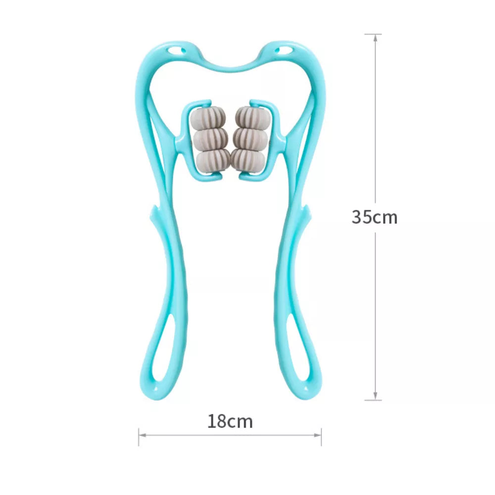 Neck Massage Artifact Six Wheel - Neck And Shoulder Massager at Home