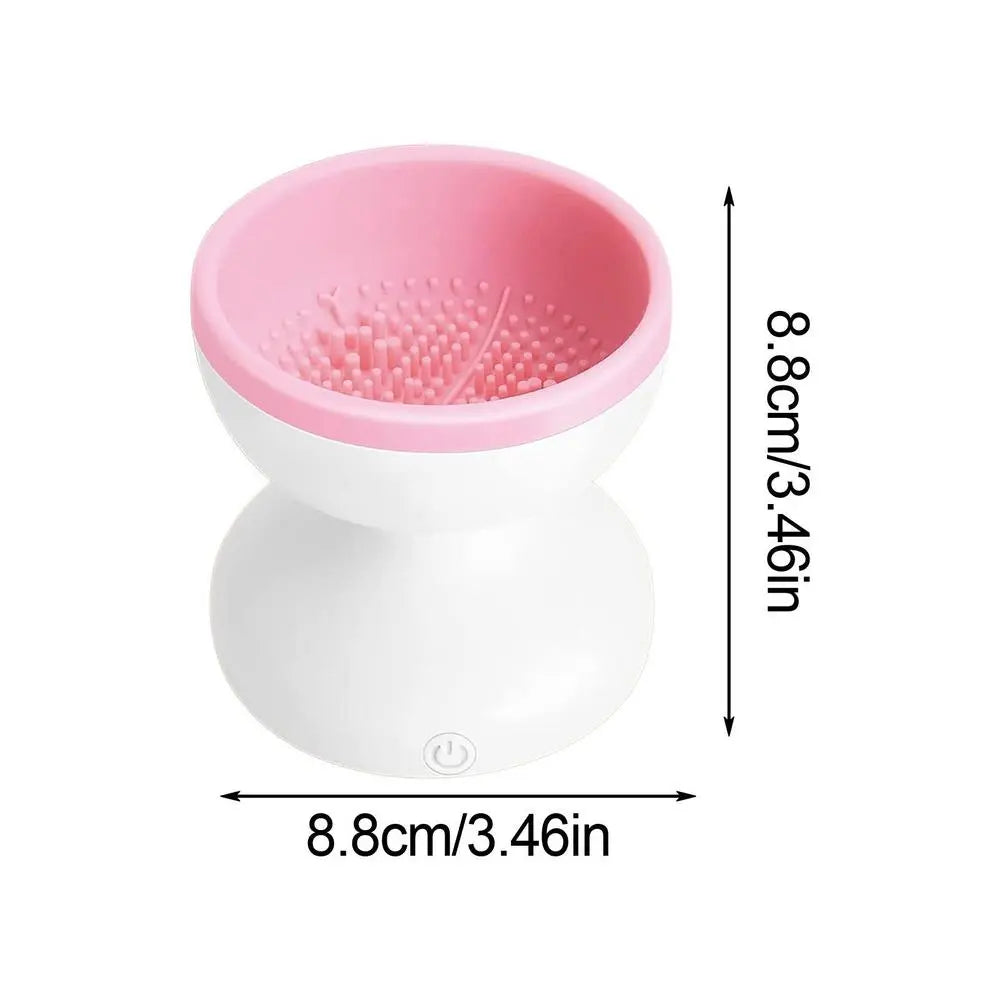 Makeup Brush Cleaner Machine, Two Gears Speed and Dehydration Function